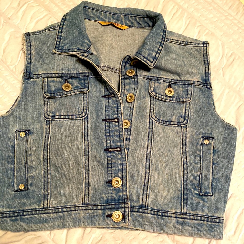 Highway Jeans Denim Vest Size M